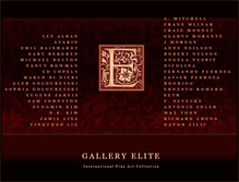 Tablet Screenshot of galleryelite.net